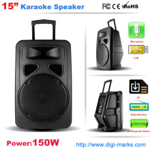 Rechargeable Trolley Speaker with USB/SD Built-in Battery